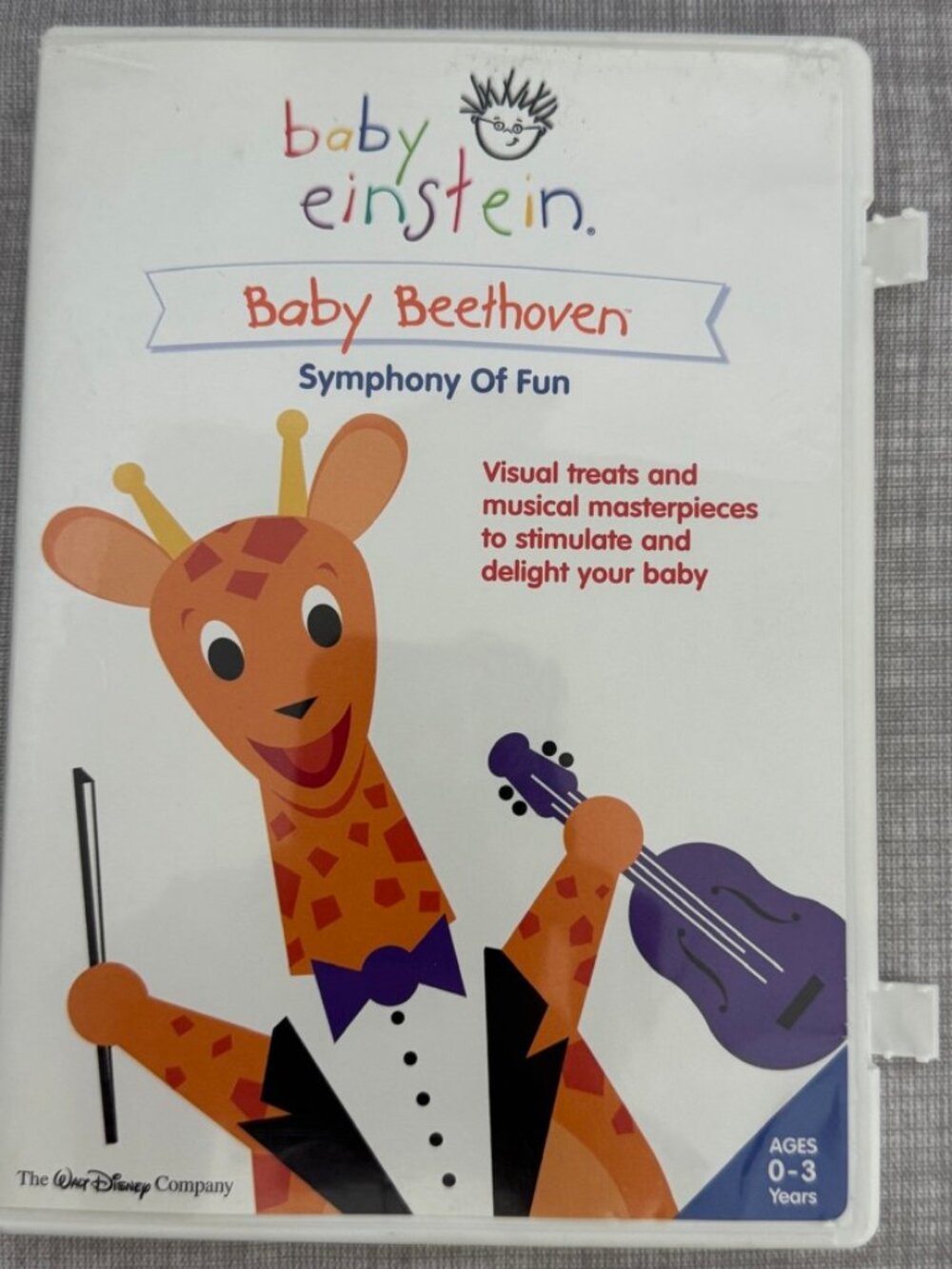 Baby Einstein DVD #10 BEETHOVEN SYMPHONY OF FUN Classical Music Español Français